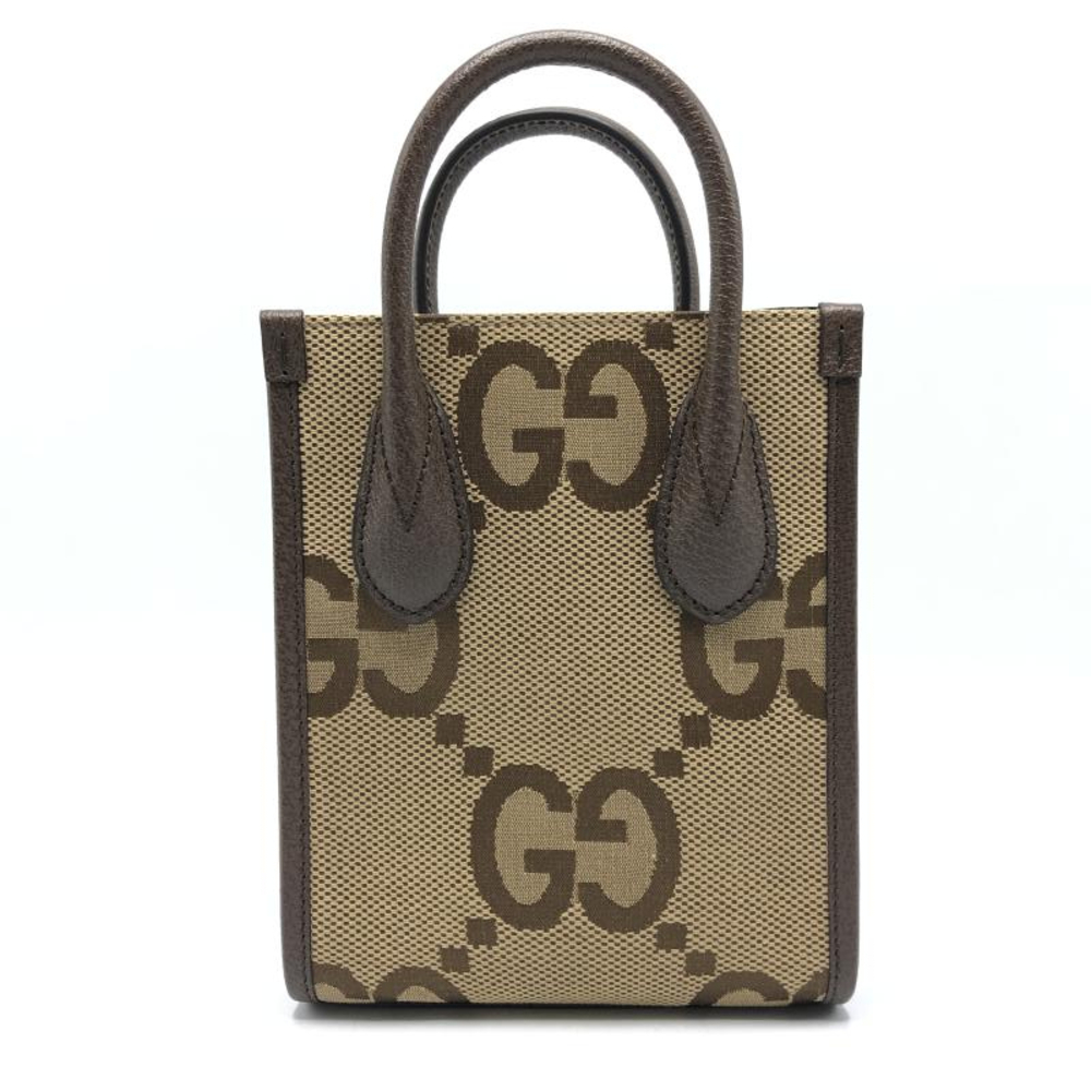 GUCCI bag Brown Jumbo GG canvas - Picture 2 of 10